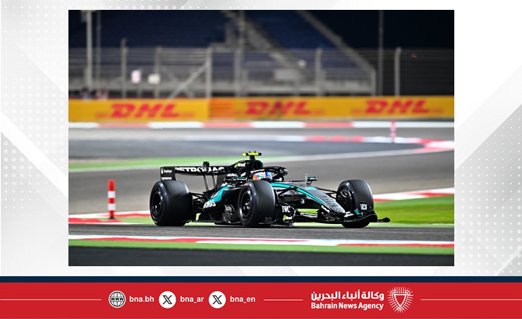 أنتونيللي يضمن استمرار مرسيدس في الصدارة في اليوم الثاني من تجارب البحرين الثانية